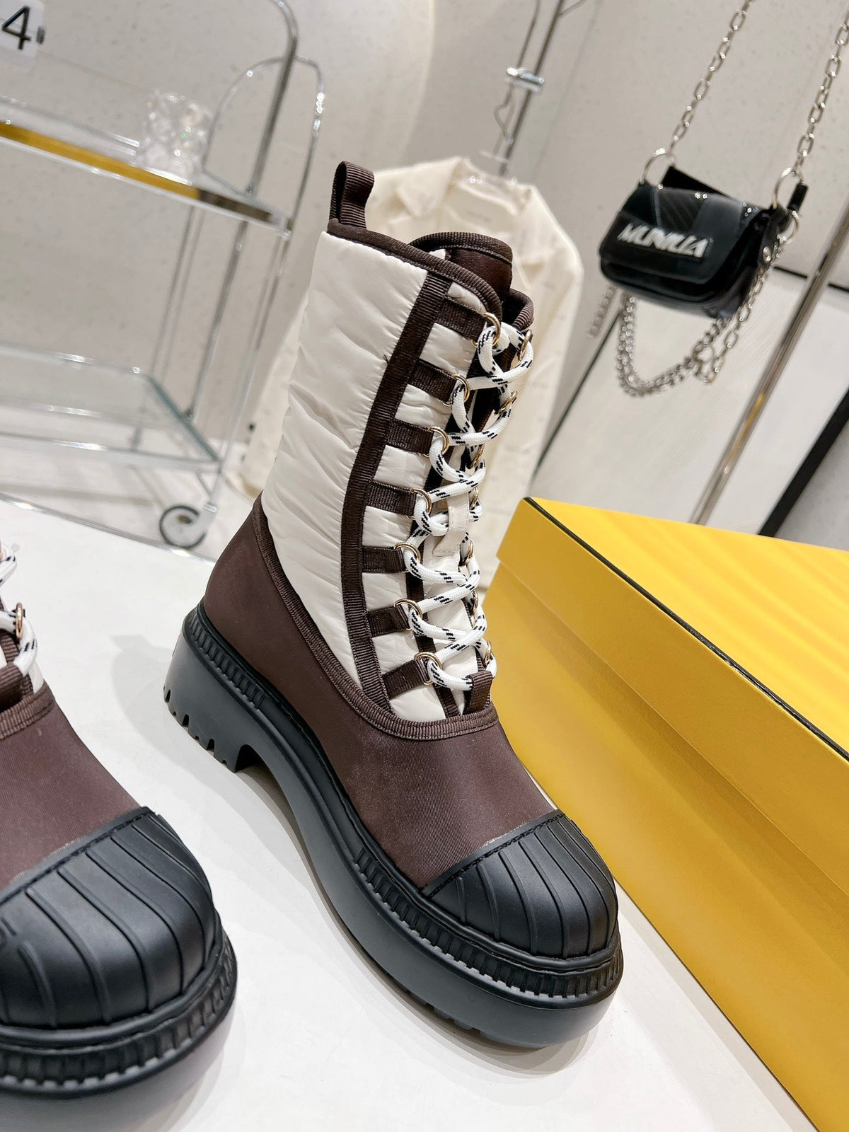 Fendi Domino Boots