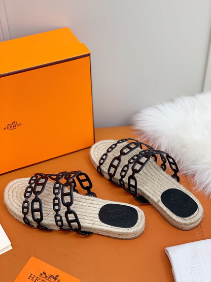 Hermes Ancone Espadrilles