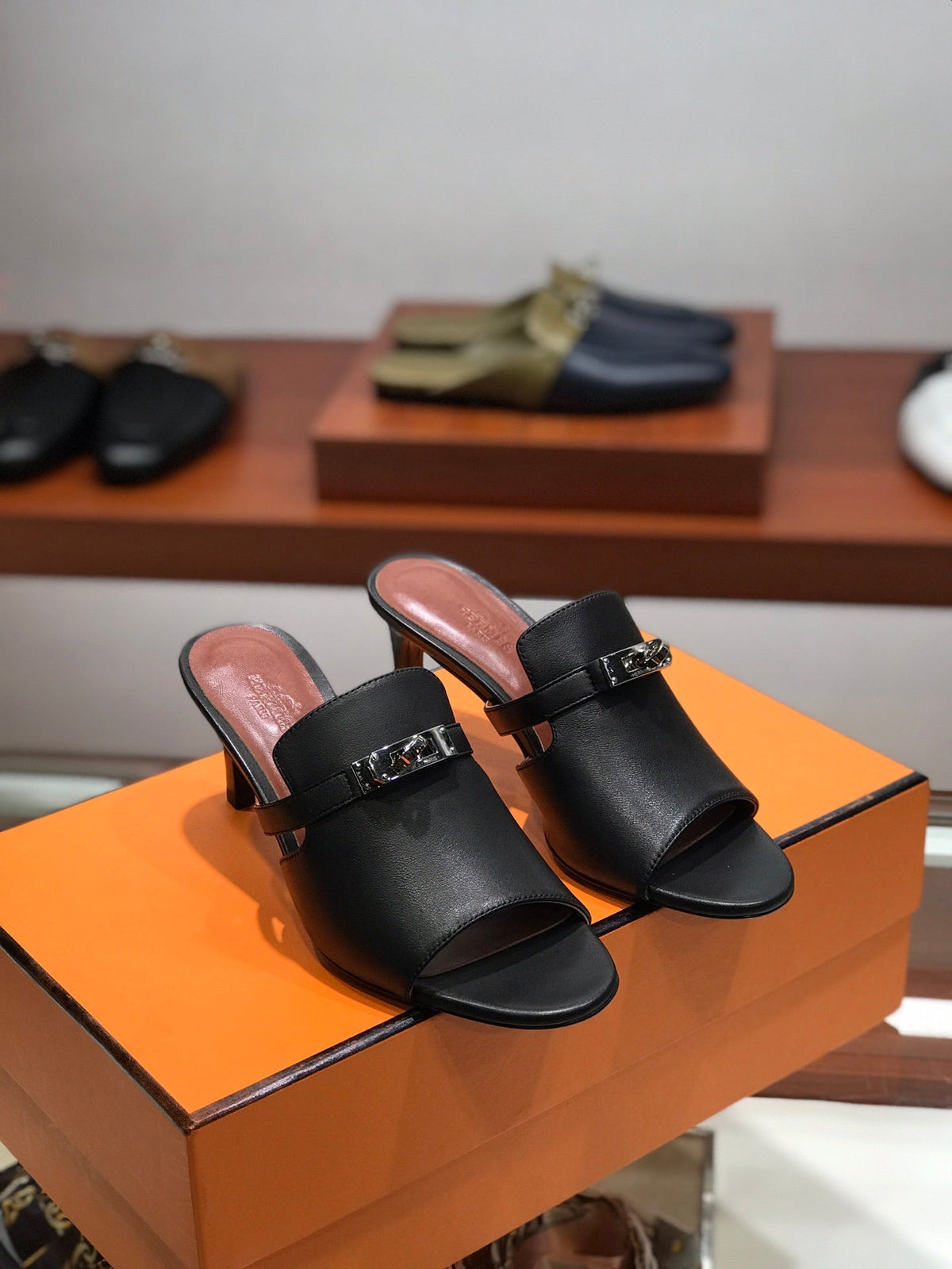 Hermes Candy Sandals