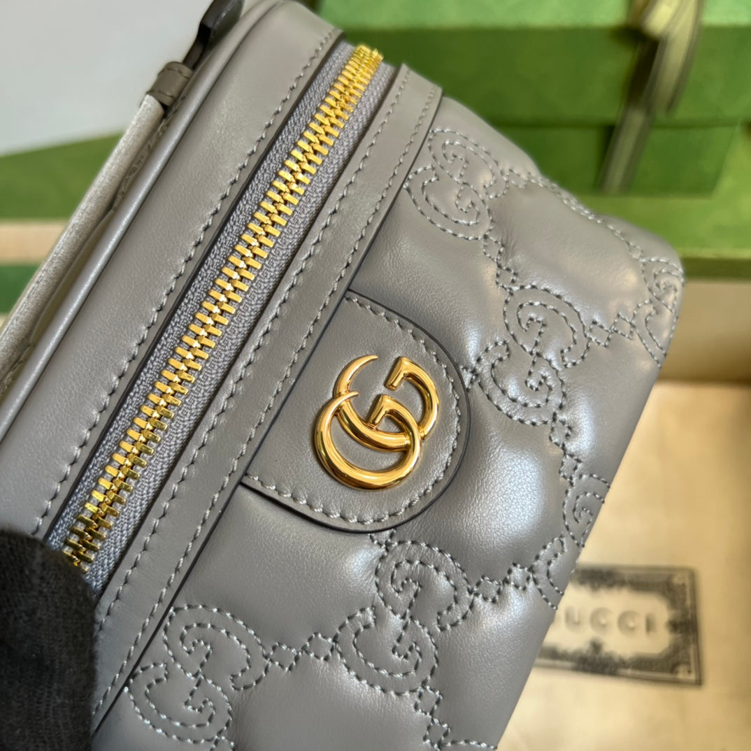 Gucci GG Matelasse Top Handle Mini  Bag