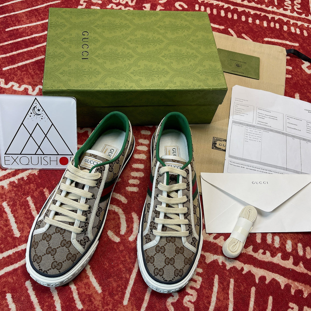 Men's GG Gucci Tennis 1977 Sneaker