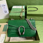 Gucci Crocodile Dionysus Small Shoulder Bag