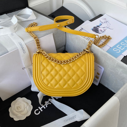 Chanel Small Boy Messenger Bag