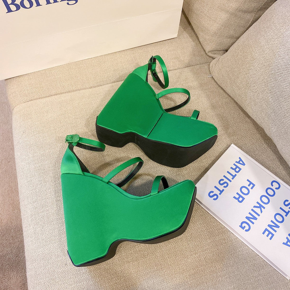 Versace  Triplatform Sandals