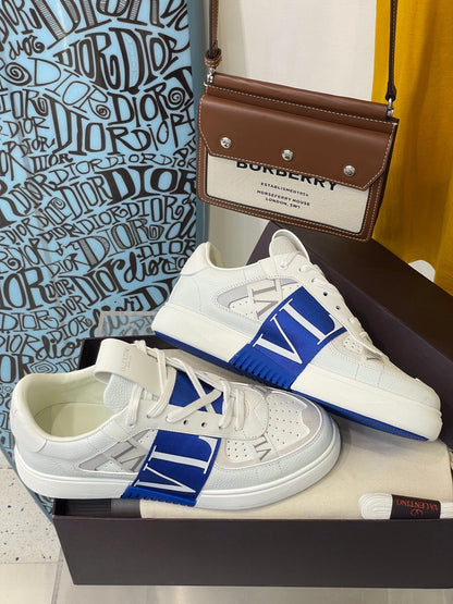 Valentino Calfskin  VL7N Sneakers with Bands
