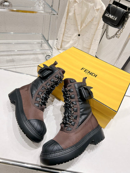 Fendi Domino Boots