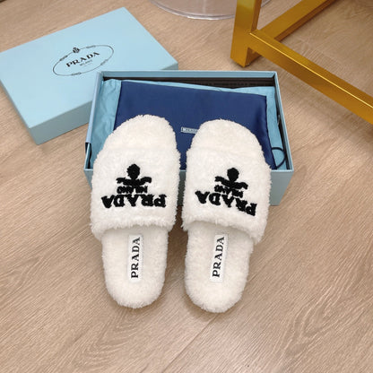 Prada Terry Cloth Slides