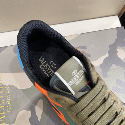Valentino Camouflage Rockrunner Sneakers