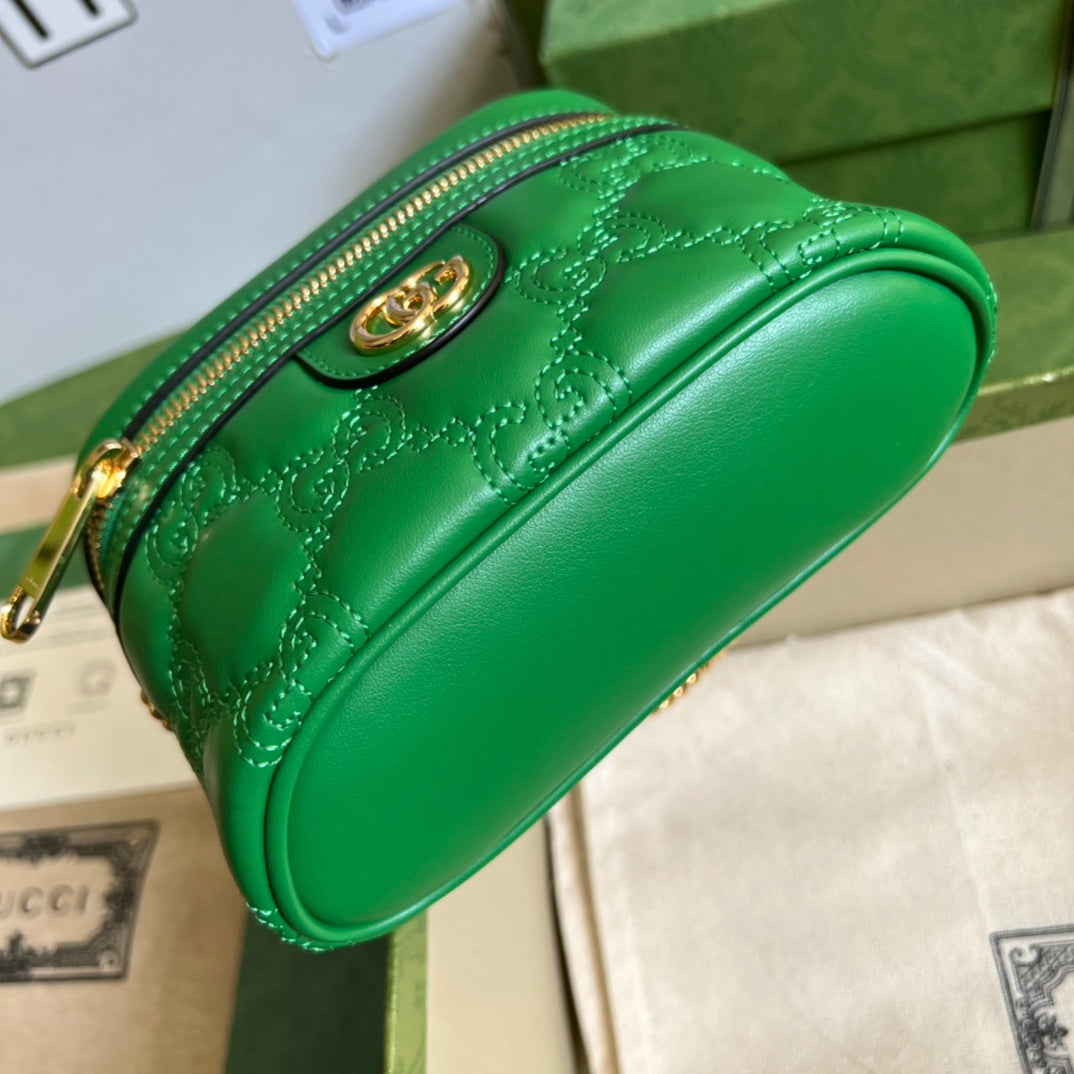 Gucci GG Matelasse Top Handle Mini  Bag