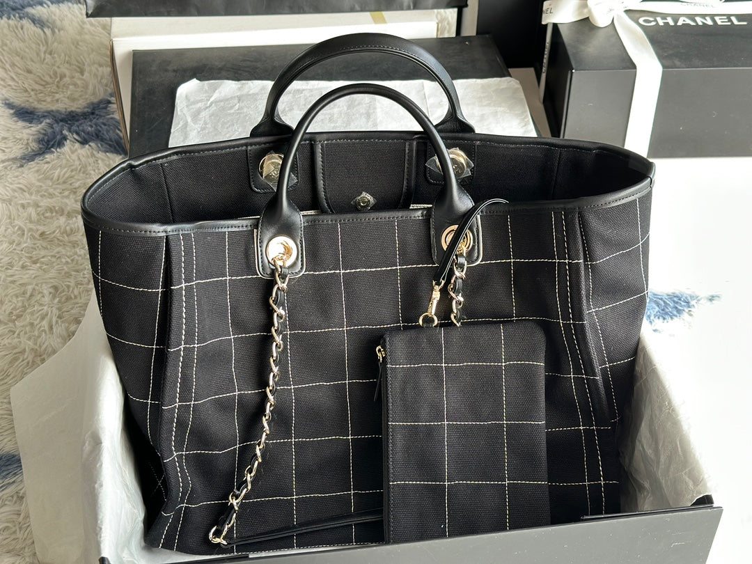 Chanel Medium Deauville Tote Bag