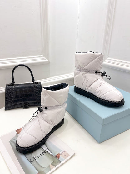Prada  Paddled Nylon Boots