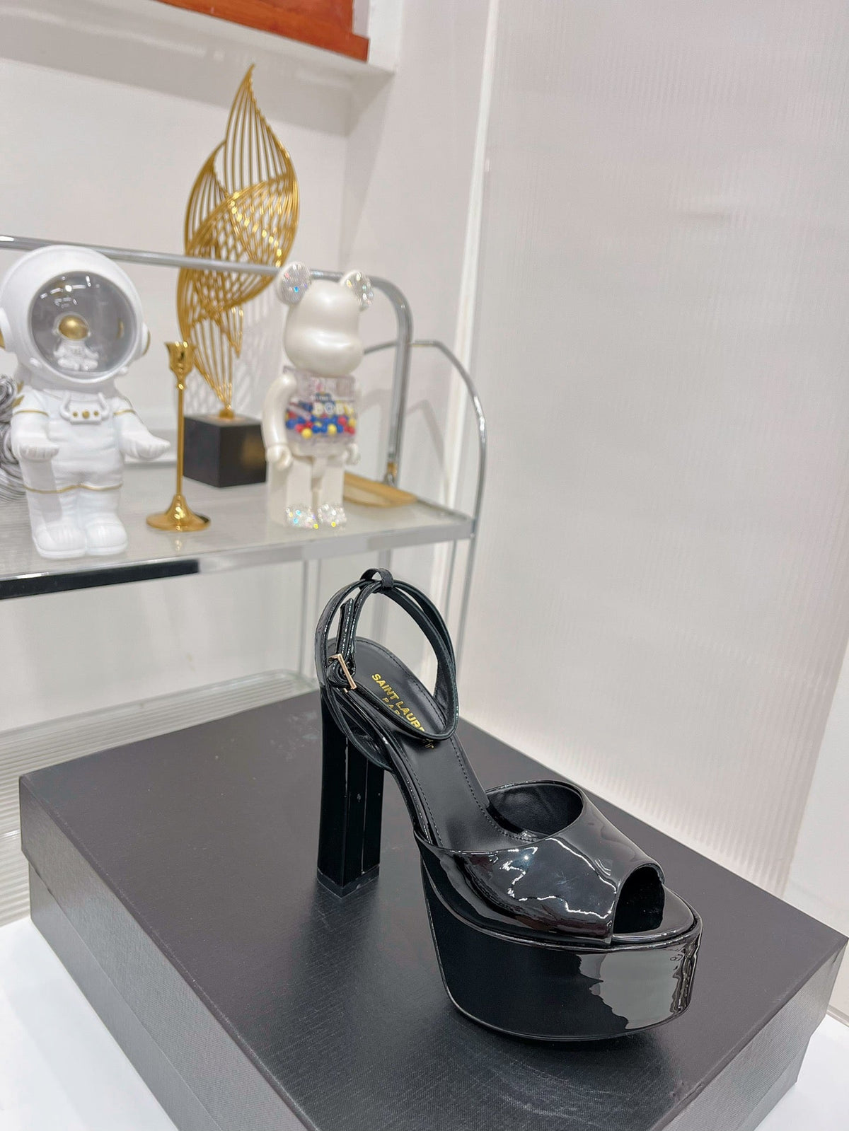 YSL Jodie Platform Sandals