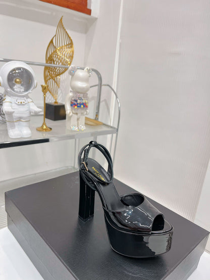 YSL Jodie Platform Sandals