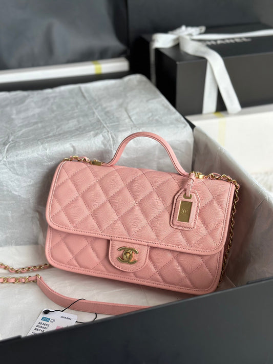 Chanel Small Flap Bag With Top Handle