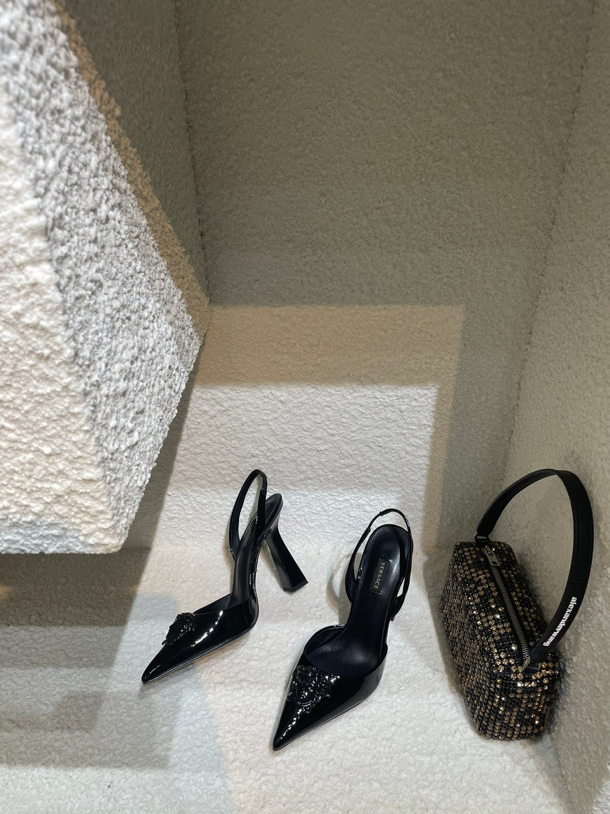 Versace La Medusa Slingback Pumps