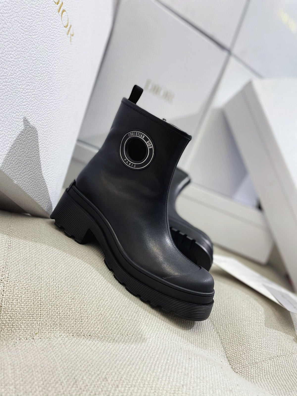 Christian Dior  Symbol  Ankle Boots