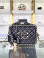 Chanel Caivar Filigree Vanity  Bag