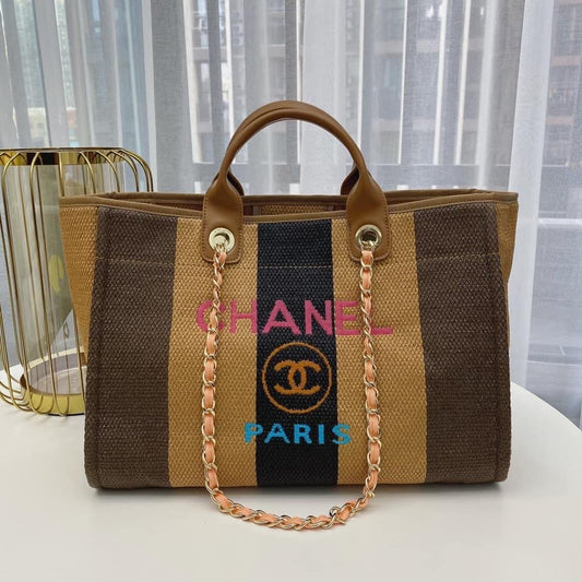 Chanel Medium Deauville Tote Bag