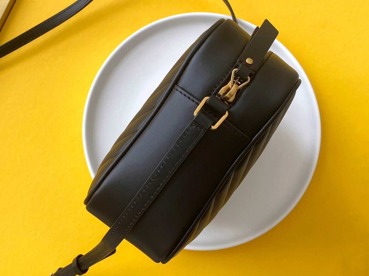 YSL Lou Camera Bag In Quilted Leather