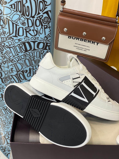 Valentino Calfskin  VL7N Sneakers with Bands