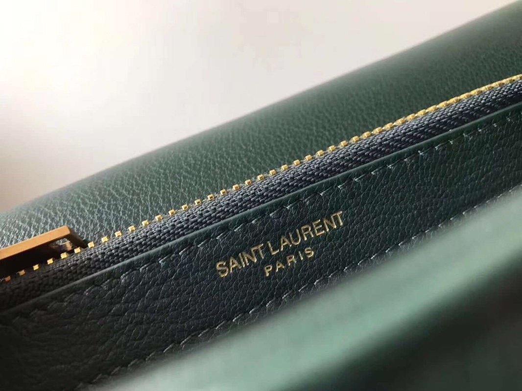 YSL College Medium Quilted Leather Bag