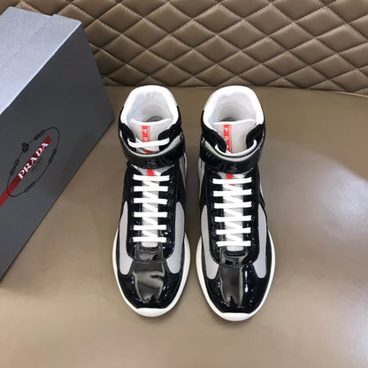 Prada America's Cup Hightop Sneakers