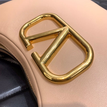 Valentino Stud Sign Hobo Bag