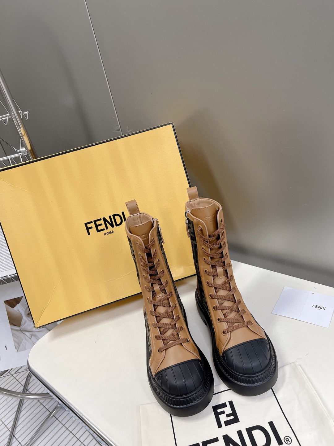 Fendi Rockoko Boots