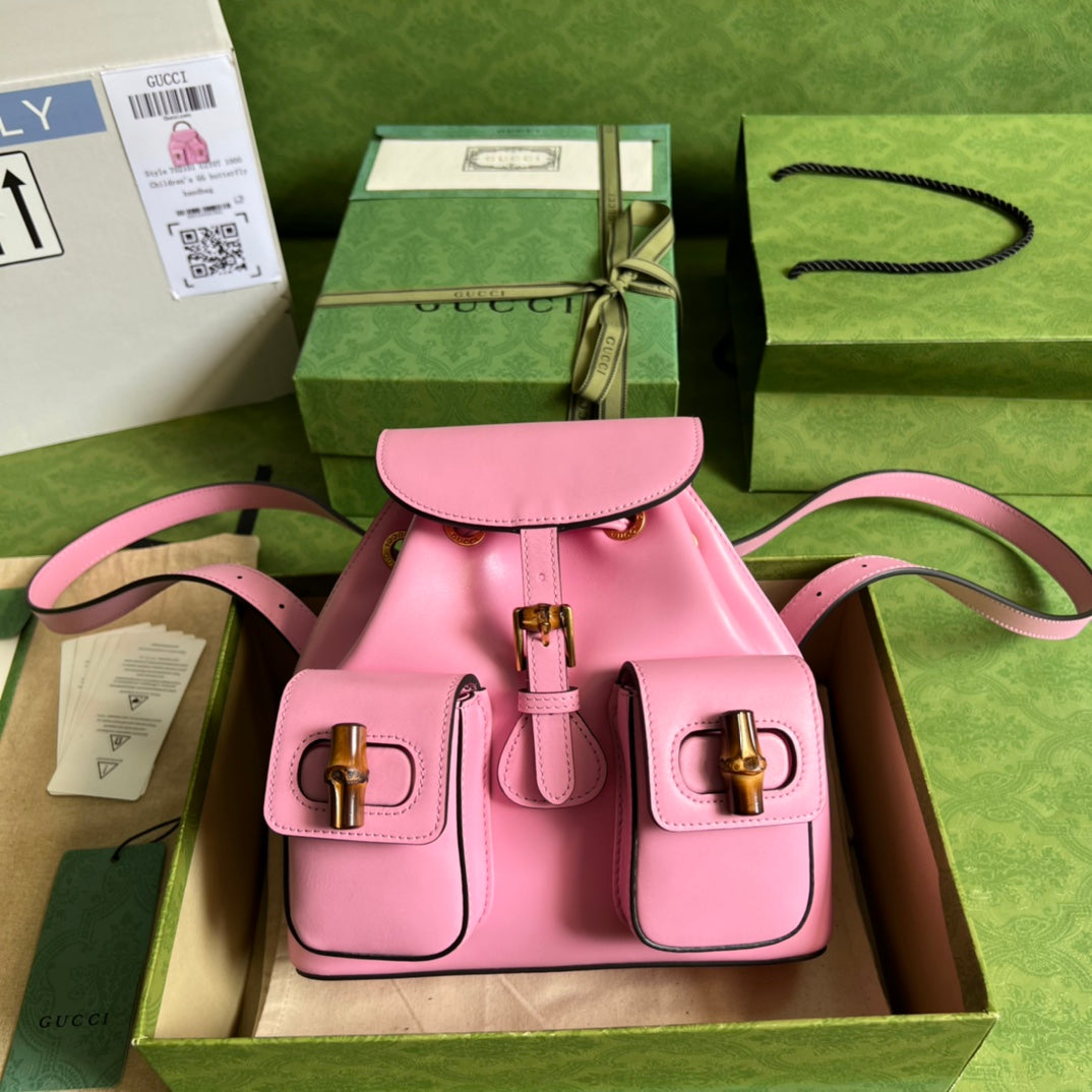 Gucci Bamboo Small Backpack