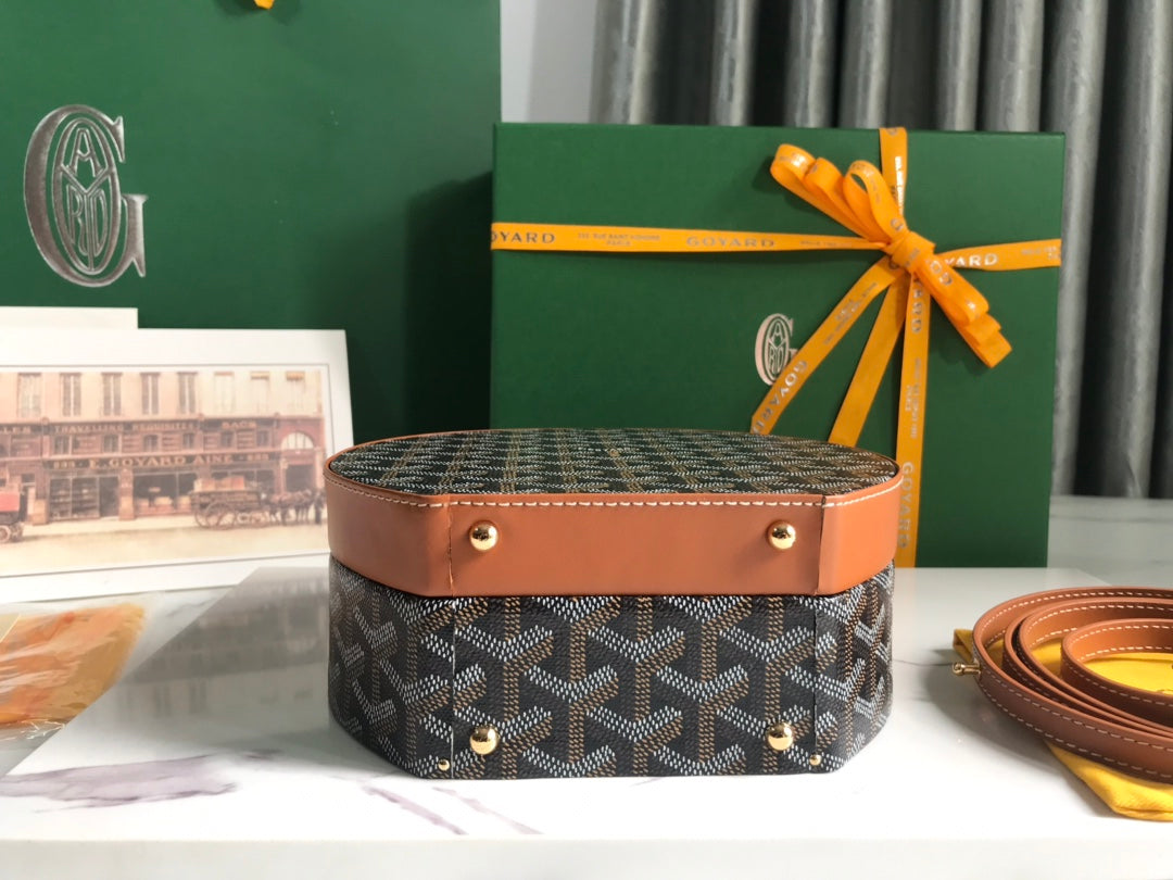 Goyard The Alto Hatbox Trunk Bag
