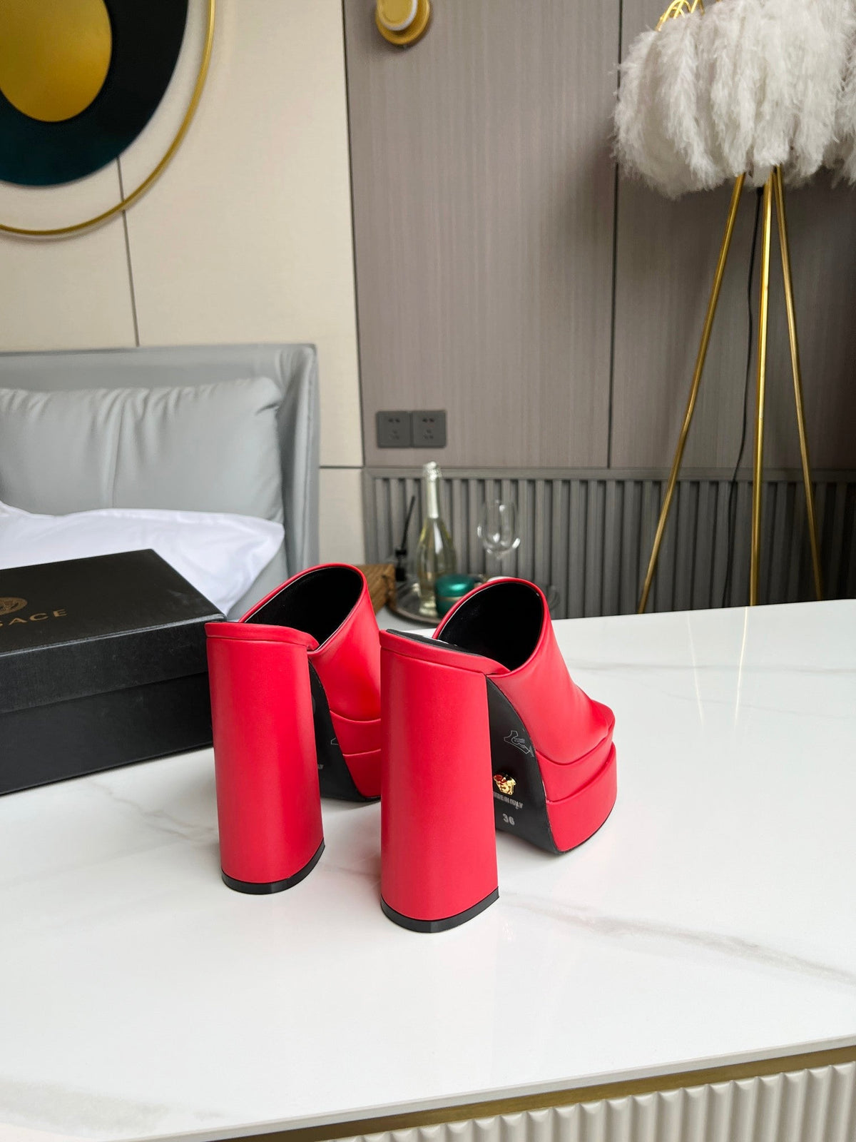 Versace  Platform Mule