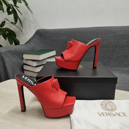 Versace LA MEDUSA PLATFORM MULES