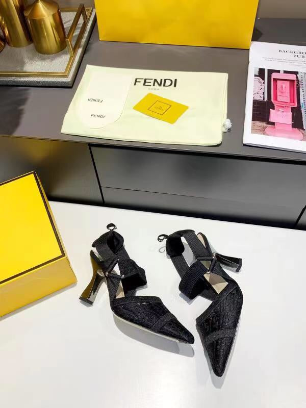 Fendi Colinri Slingback Heels