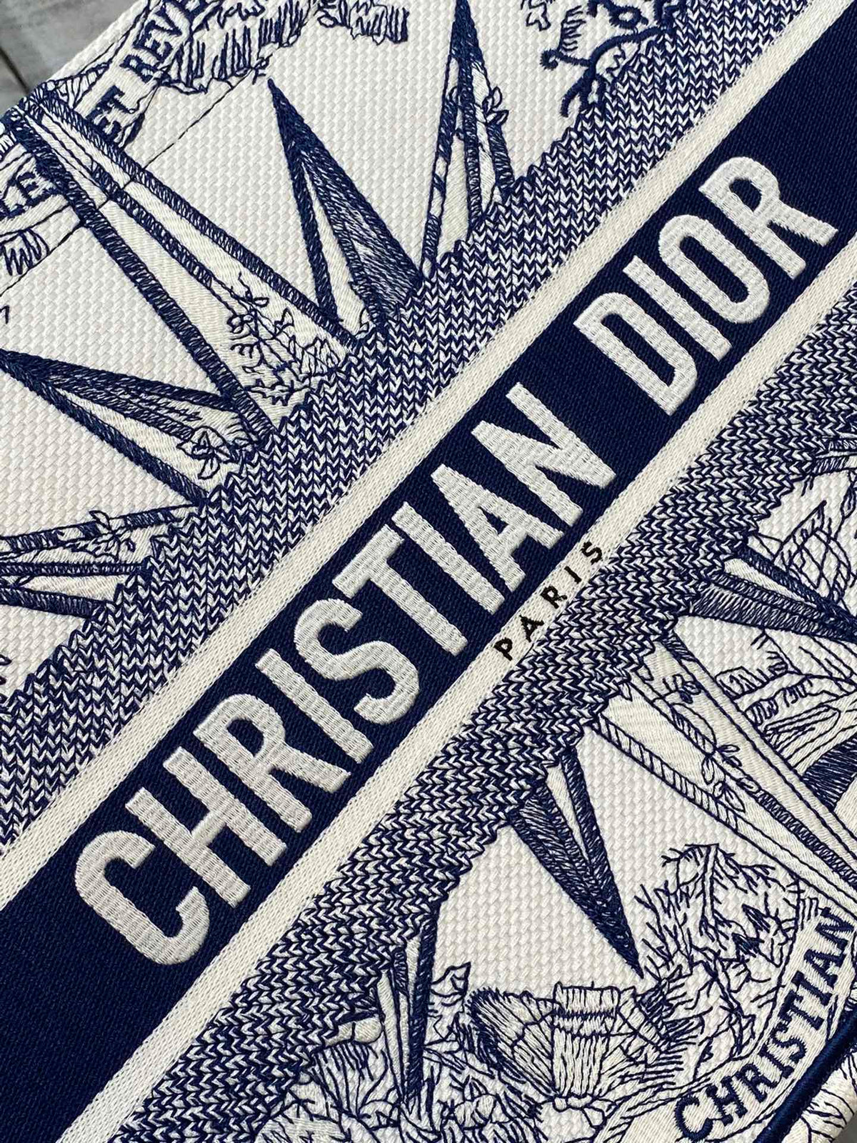 Christian Dior Book Tote Bag