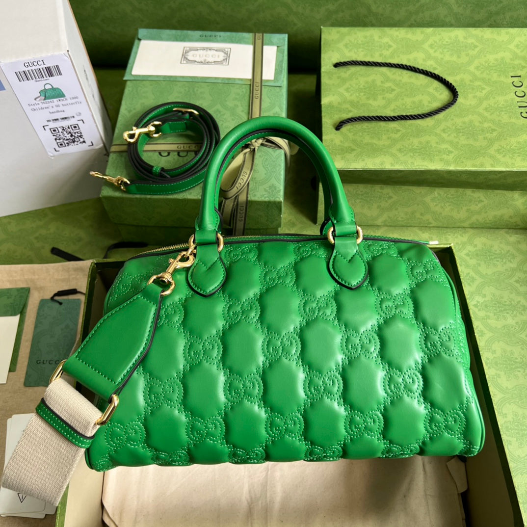 Gucci GG Matelasse Leather Medium Bag