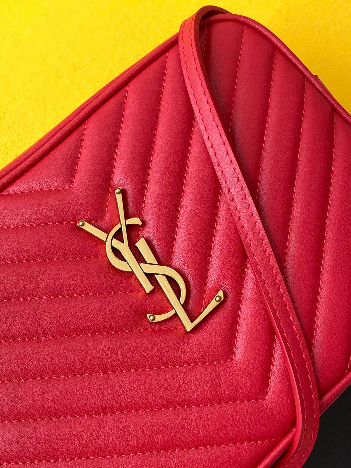 YSL Lou Camera Bag In Quilted Leather