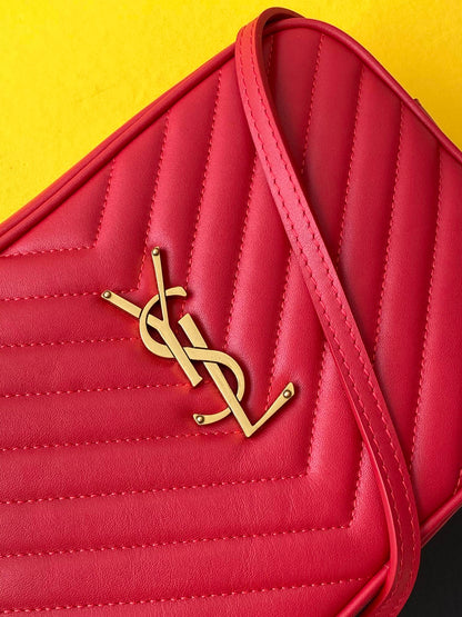 YSL Lou Camera Bag In Quilted Leather