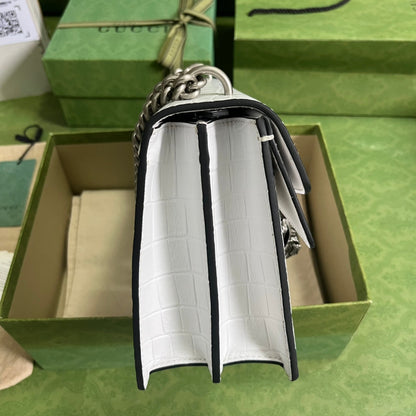 Gucci Crocodile Dionysus Small Shoulder Bag