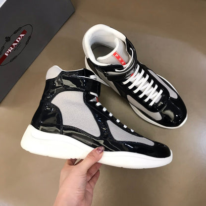 Prada America's Cup Hightop Sneakers