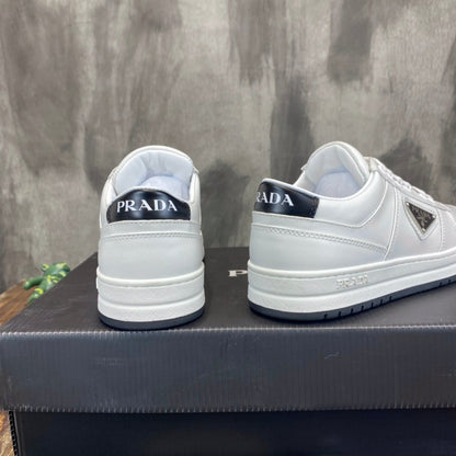 Prada Downtown Leather Sneakers