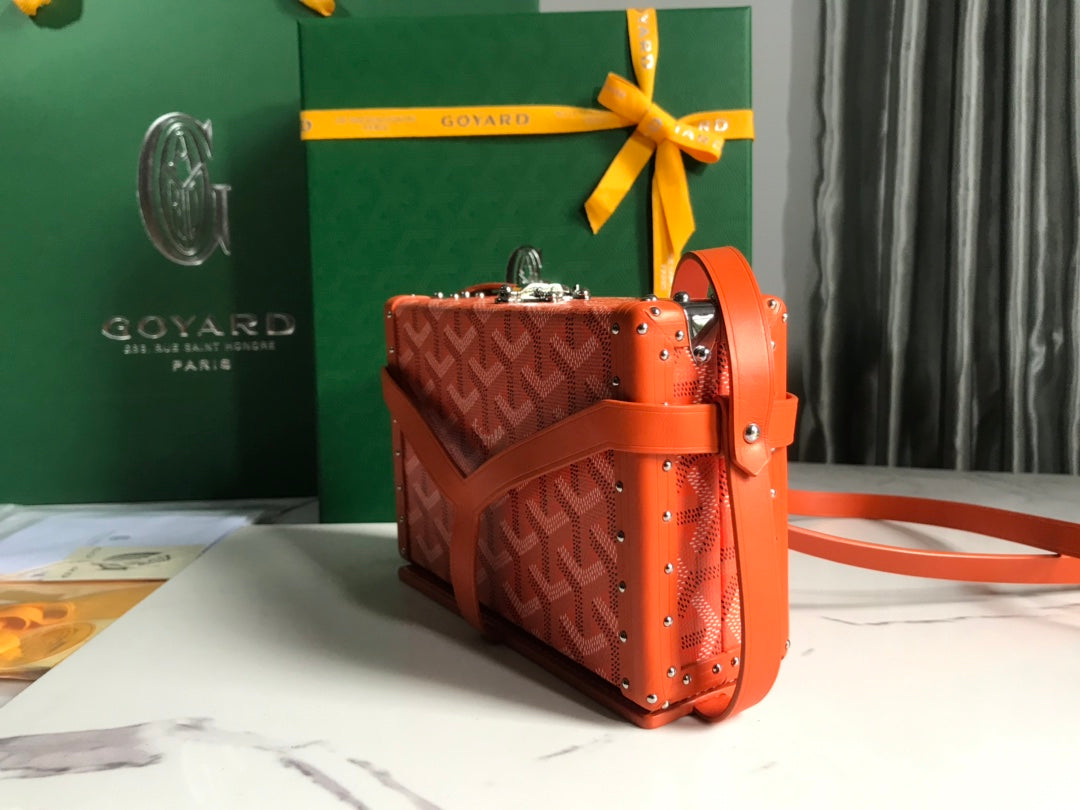 Goyard Minaudiere Trunk Bag