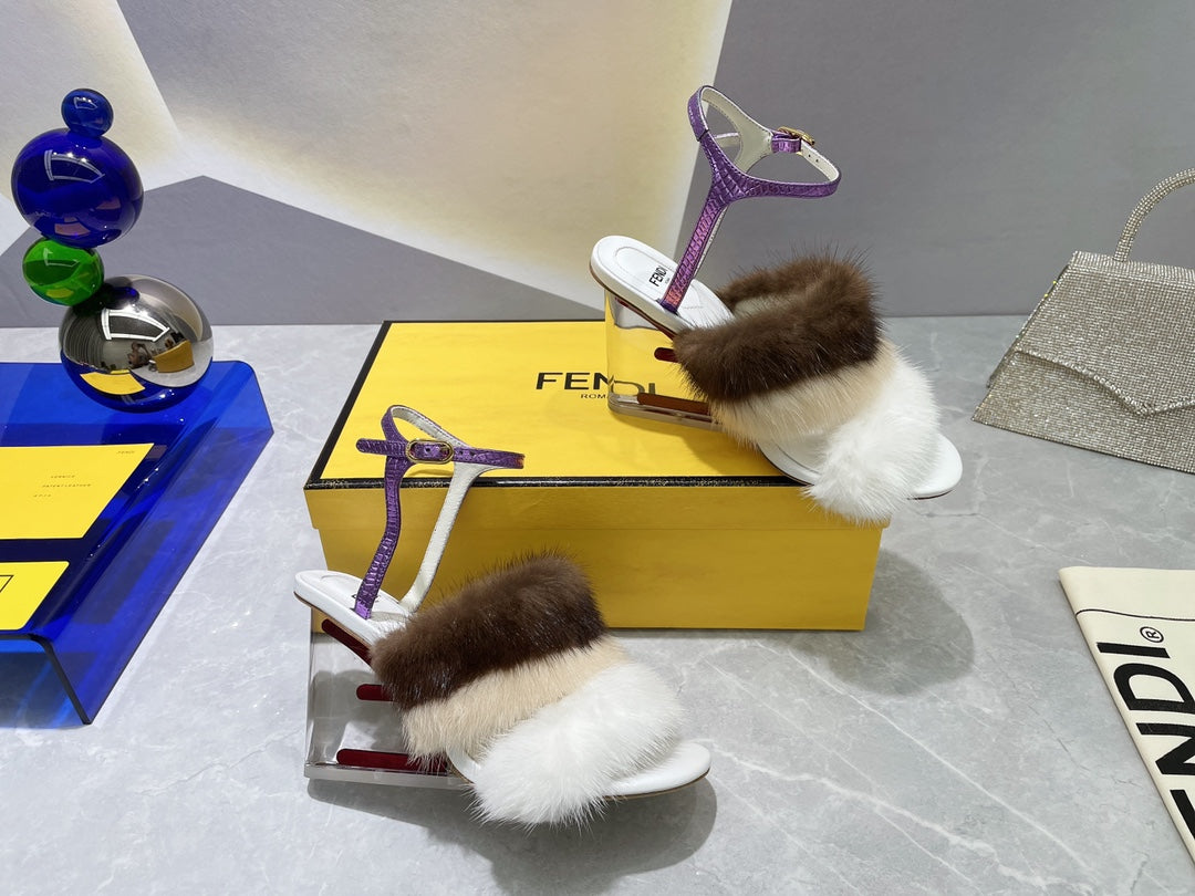 Fendi First High Heel Sandals