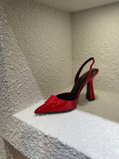 Versace La Medusa Slingback Pumps