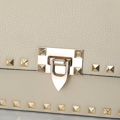 Valentino Garavani Small Rockstud  Grainy Calfskin Bag