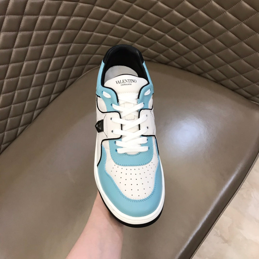Valentino One Stud Nappa Sneakers