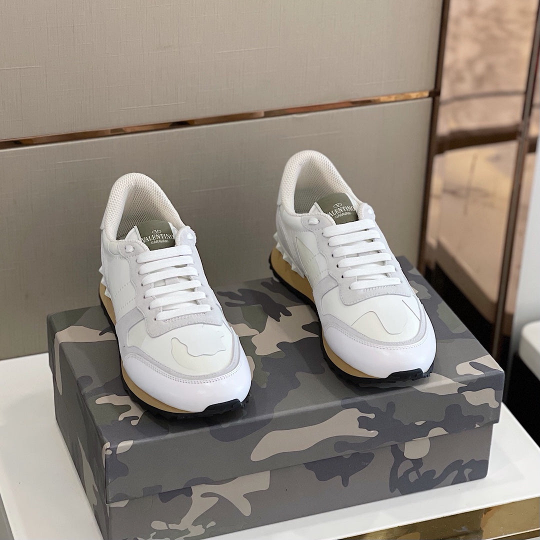 Valentino Camouflage Rockrunner Sneakers