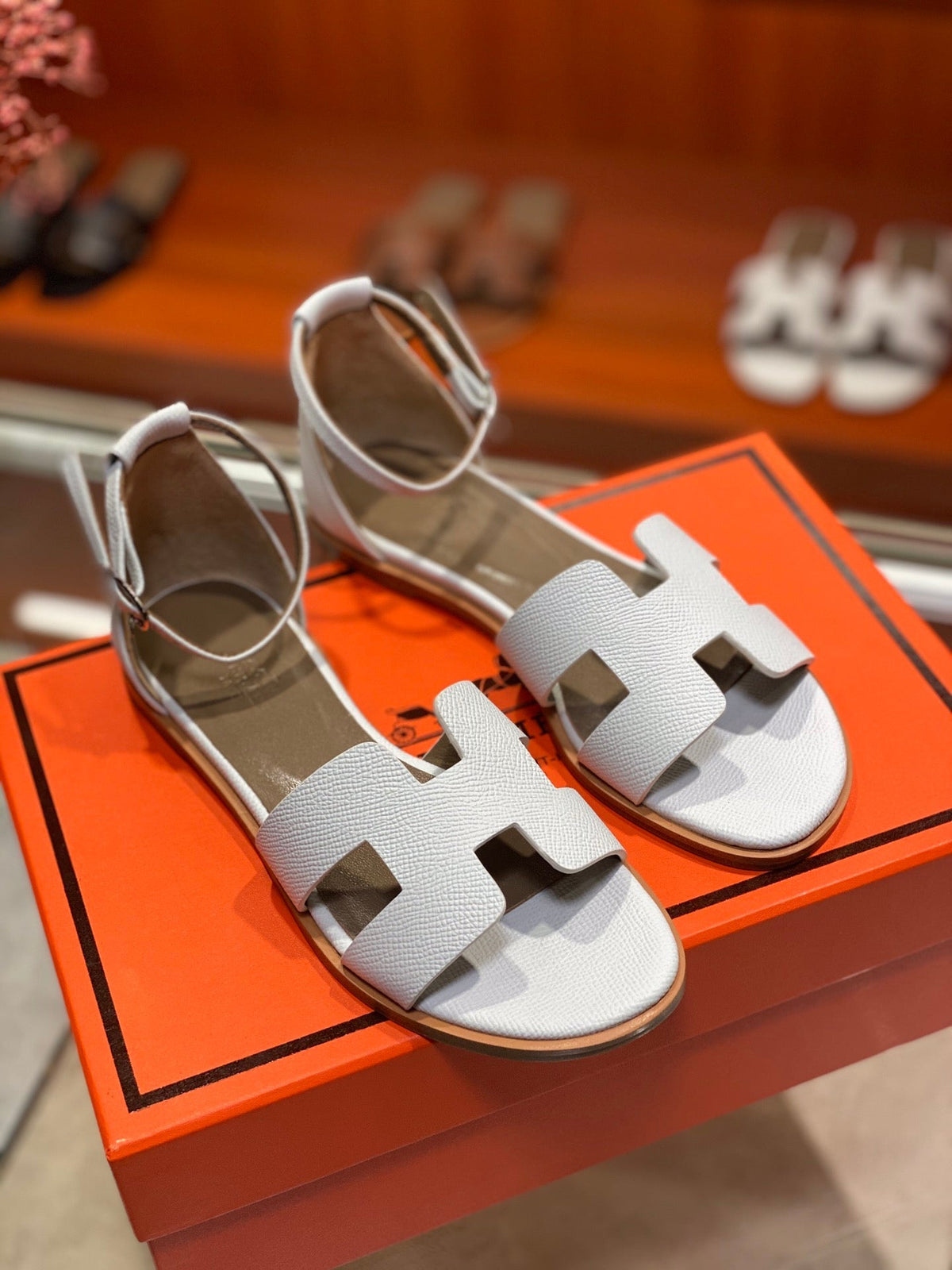Hermes Santorini Sandals