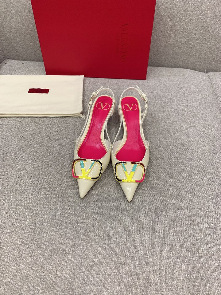 Valentino Vlogo Signature Slingback Pumps 40 mm