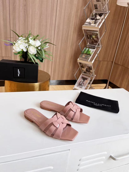 YSL Tribute Flat Mule