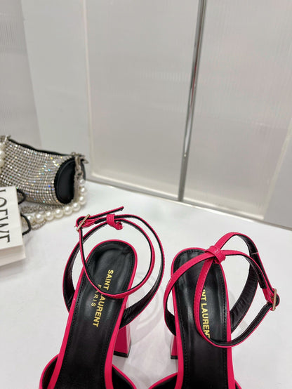 YSL Jodie Platform Sandals
